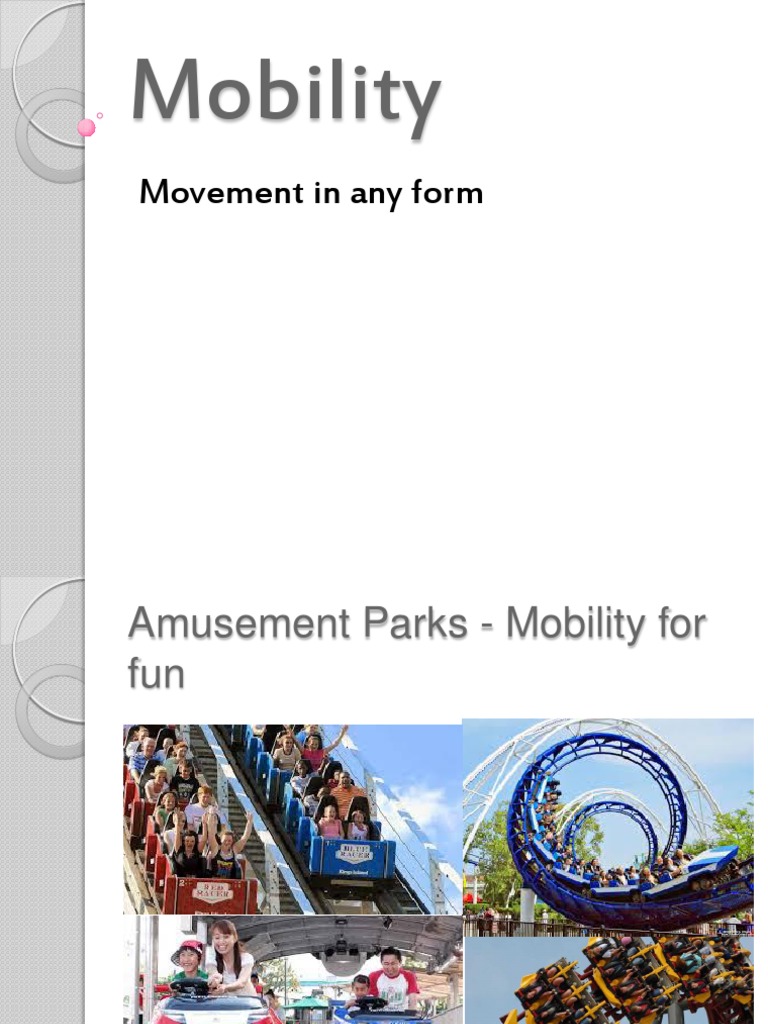 Mobility: Movement in Any Form | PDF