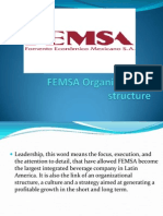 FEMSA Organizational Structure