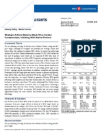 Strategic Actions Balance Weak Olive Garden Fundamentals 