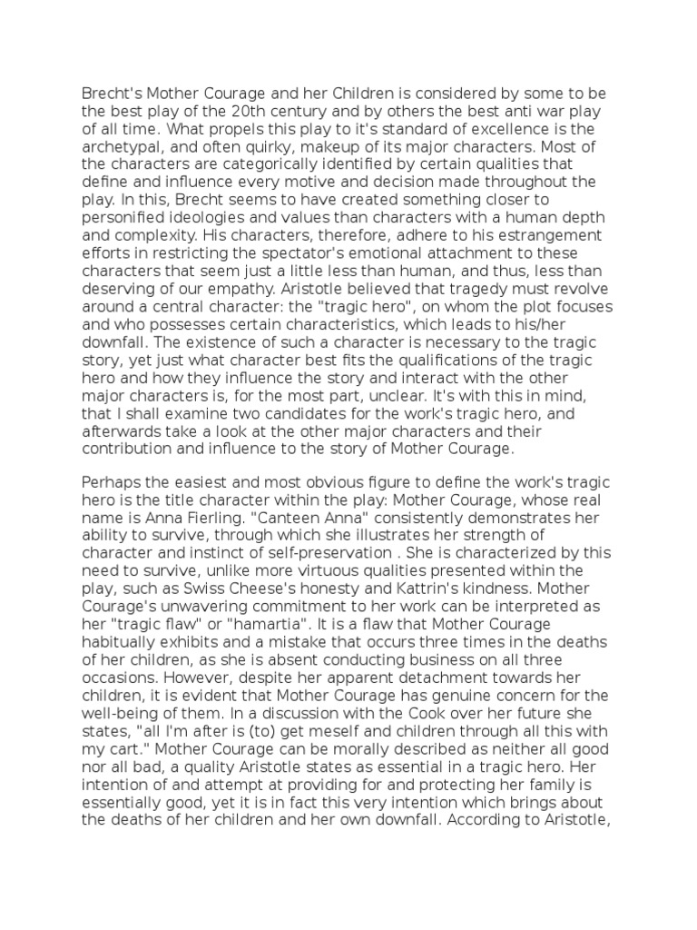 Mother courage script picture