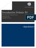 InstaLacion Solaris