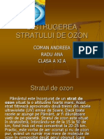 Distrugerea Stratului de Ozon