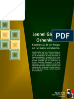 Leonel Gámez  Osheniwó. Enseñanzas de un Amigo,  un Hermano, un Maestro.