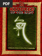 Kindred Of The East Disciplines