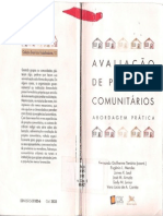 TENÓRIO, Fernando G. (Coord.) - Avaliação de Projetos Comunitários Abordagem Prática PDF