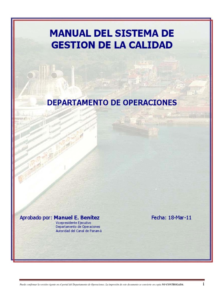 MANUAL DEL SISTEMA de Gestion de Calidad | PDF