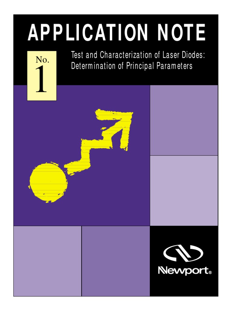 Application Note: Test and Characterization of Laser Diodes ...
