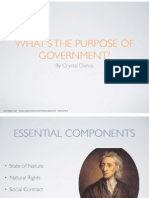 What'S The Purpose of Government?: by Crystal Danos