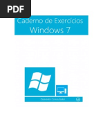 Caderno de Exercícios Windows 7