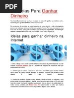 41 Ideias Para Dinheiro Na Internet
