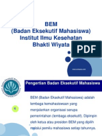 BEM (Badan Eksekutif Mahasiswa) Institut Ilmu Kesehatan Bhakti Wiyata