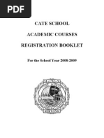 Download Cate Course Booklet 2008-2009 by dorth SN2521014 doc pdf