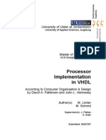 Implementation to processor for 8 bits