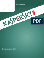 Kaspersky Security 10 For Mobile: Implementation Guide