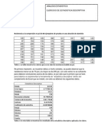 Análisis-estadístico. Estadística descriptiva