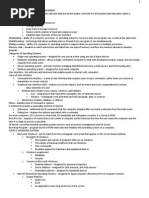 Operating Systems and File Management