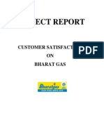 Project Report: Customer Satisfaction ON Bharat Gas