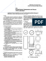 ASTM D1632 - 07 Standard Practice For Making and Curing Soil-Cement Compression and Flexure Test Specimens in The Laboratory