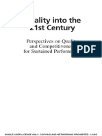 E1189 Quality Into 21 Century PDF