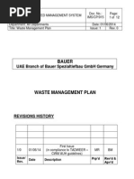 IMS-CP-915 - Waste Reduction Plan