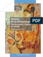 Historia de La Antropología