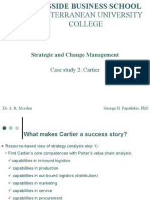 cartier company profile pdf