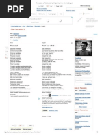 Translation of _Mashalla..