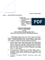 SELB MA 2005a 5 Syarat Tidak Sedang Dinyatakan Pailit