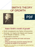 Adam Smith'S Theory of Growth