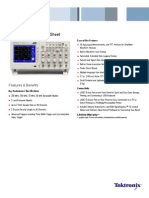 Folleto Osciloscopio TDS2000C 3GW - 25645 - 0-1