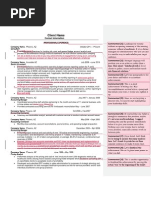 A Resume Analysis By TopResume 1.15