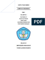 Karya Tulis Ilmiah SMPN 4 Kelas 9.1 (ONZE#1) - Pengelolaan Sampah Di Indonesia PDF