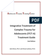 Integrative Treatment of Complex Trauma For Adolescents (ITCT-A) Treatment Guide - Briere & Lanktree (2013) PDF