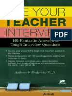 Ace Your Teacher Interview 149 Fantastic Answers to Tough Interview Questions
