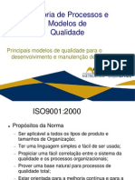 A3 - Melhorias de Processos e Modelos de Qualidade