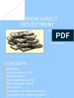 Foreign Direct Int Vestment