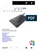 Wacom InTuos Pro Users Manual