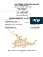 PSI Superfinishing 2012 Catalog