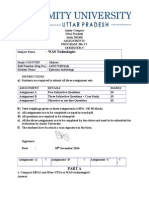 WAN Technologies Assignment