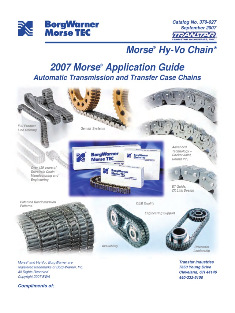 Transtar - 2007 Transfer Case Chains | PDF | Dodge