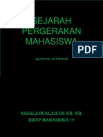 Sejarah Pergerakan Mahasiswa