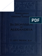 Feltoe. St. Dionysius of Alexandria: Letters and Treatises. 1918.