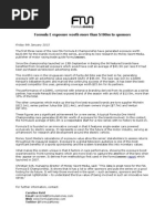 Download Formula E exposure worth more than 100m to sponsors by FormulaMoney SN252179829 doc pdf