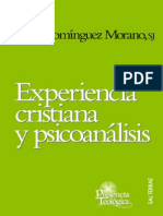 Experiencia Cristiana y Psicoanalisis Bueno PDF