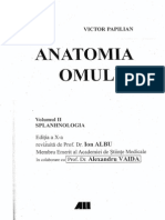 Anatomia Omului Vol 2 Splanhnologia v Papilian