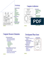 Computer Resource Estimation Development Phase Issues