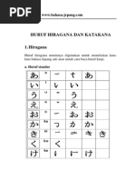 Download Belajar Huruf Hiragana Katakana Bahasa Jepangpdf by Dedi Rianto II SN252193677 doc pdf