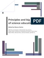 Principles and Big Ideas of Science Education