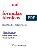 Manual de Formulas Tecnicas Gieck