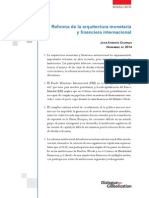 2014.11-Reforma Arquitectura Monetaria y Financiera Internacional-JA Campos